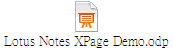 Lotus Notes XPage Demo.odp